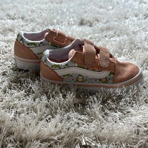 Vans toddler size 7 Old Skool Holiday Unicorn print